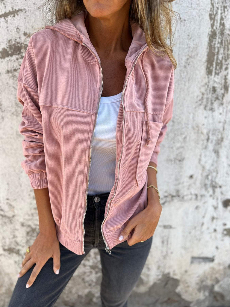 WW | Damen Freizeit Zip-Up Hoodie Jacke