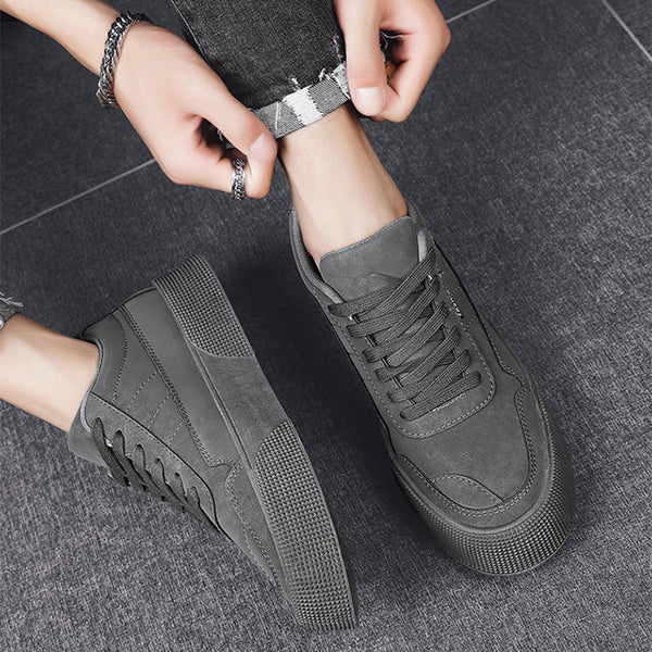 WW | Atmungsaktive Herren Sneaker Mit Dicker Sohle