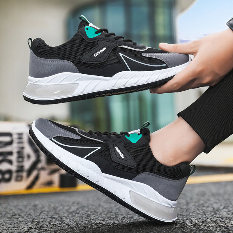 WW | Atmungsaktive Herren Sneaker Mit Farbakzent
