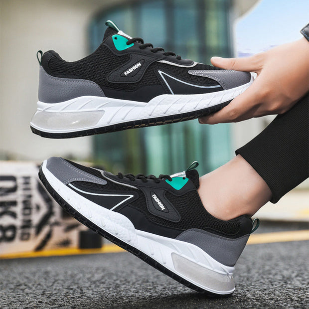 WW | Atmungsaktive Herren Sneaker Mit Farbakzent