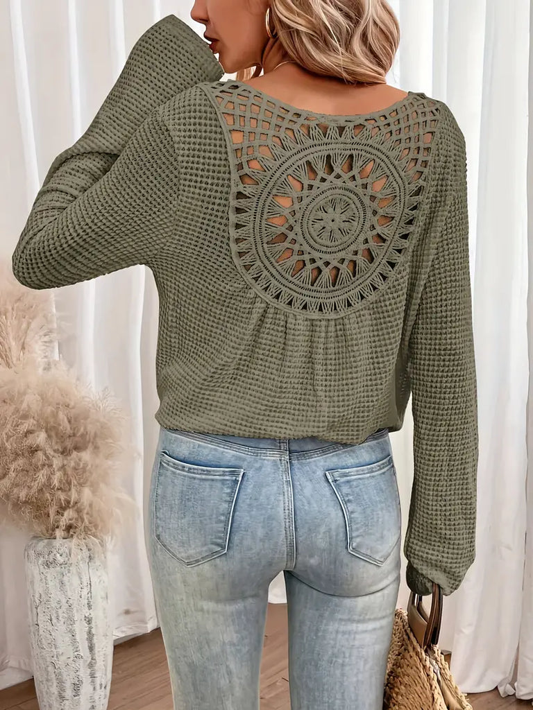 WW | Elegante V-Ausschnitt Pullover