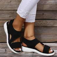 WW | Mesh Sandalen Mit Einem Breiten Fußbett Für Damen