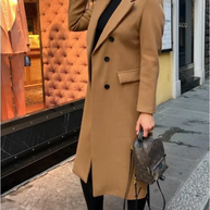 WW | Lange Elegante Taillierte Trenchcoat Für Damen | Perfekt Für Herbst Und Winter