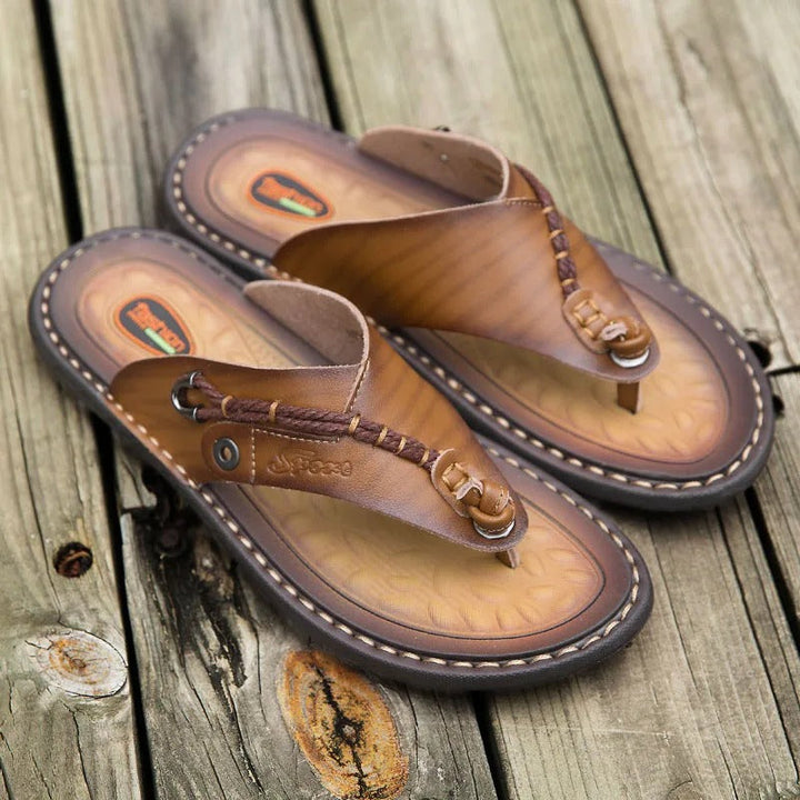 W&W Mode | Weinlese Sandalen Für Herren Handgefertigt & Stilvoll