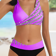 WW | Bikini Sommer Gestreift Luxus