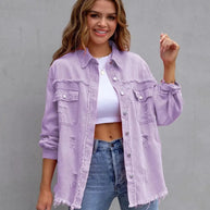 WW | Damenbluse aus Denim