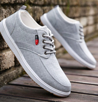 WW | Atmungsaktive Herren Canvas Schuhe Für Den Sommer