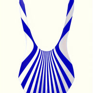 WW | Optische-Illusion-Einteiler mit Auffälligem Kontrast für Damen