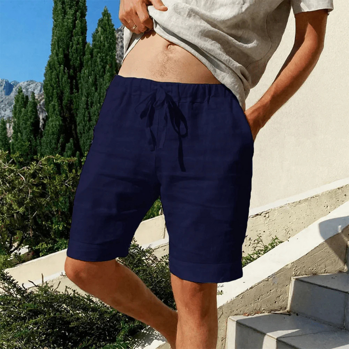 W&W Mode | Leinen Shorts Für Herren Mit Lässigem Sommer Flair