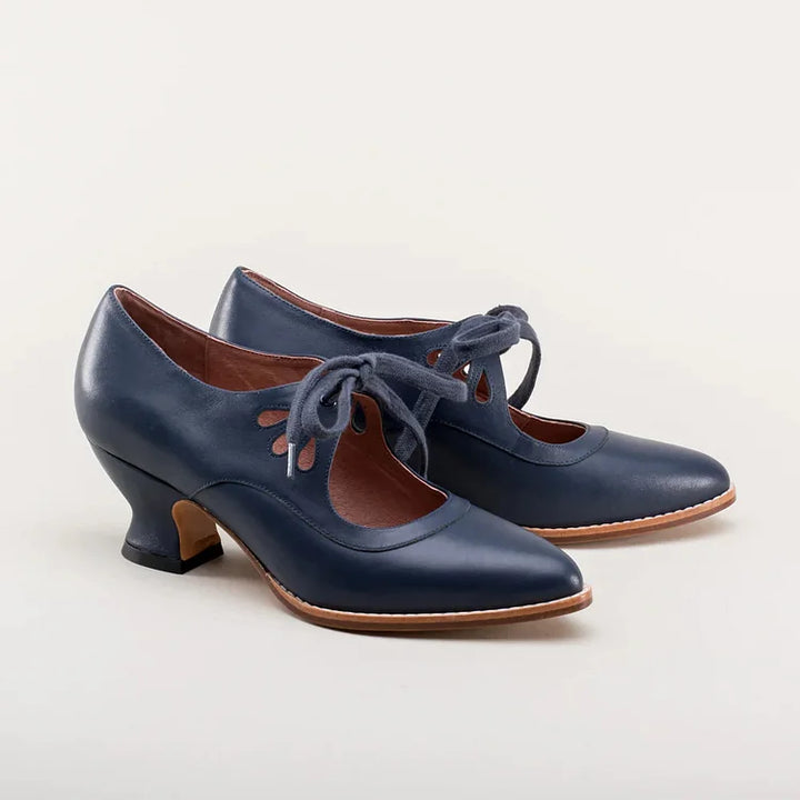 Edwardianische Lederschuhe für Damen