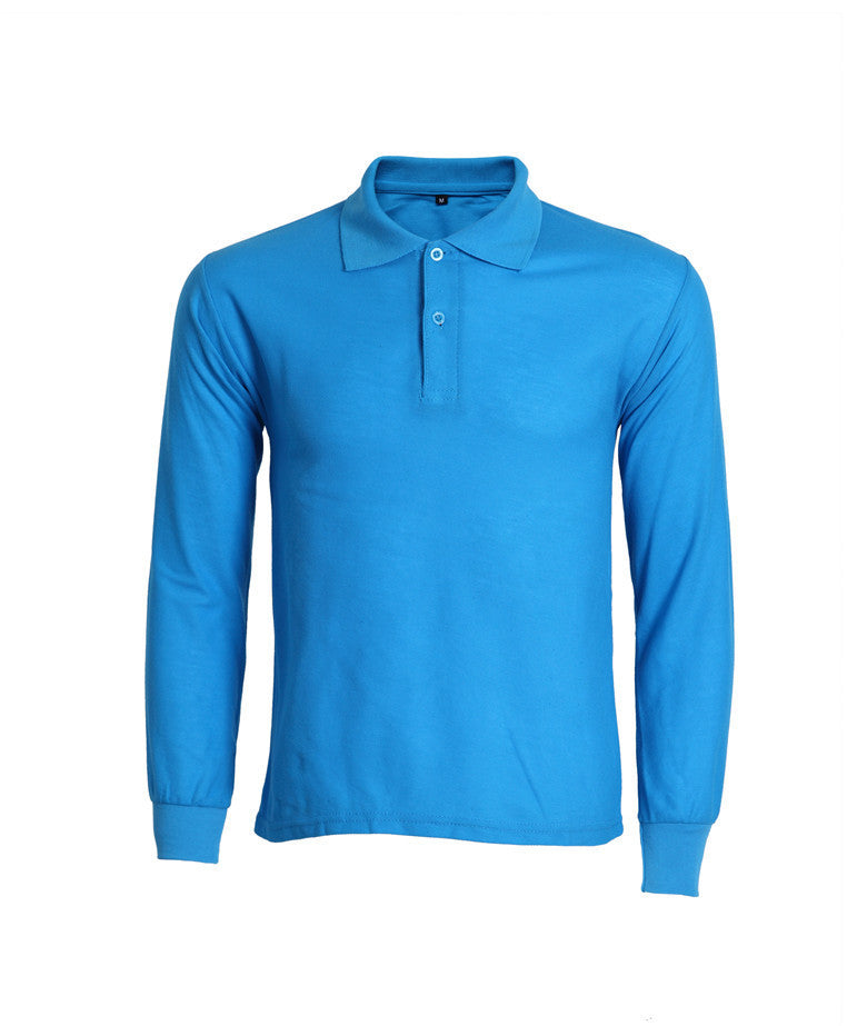W&W Mode | Blaues Golfshirt Für Herren
