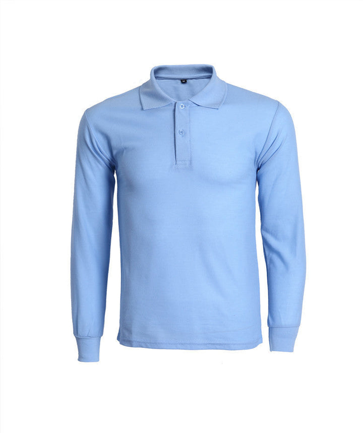 W&W Mode | Blaues Golfshirt Für Herren