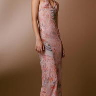WW | Maxi-Kleid mit Blumenmuster für Damen