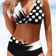 WW | Bunter Bikini Badeanzug