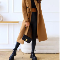 WW | Lange Elegante Taillierte Trenchcoat Für Damen | Perfekt Für Herbst Und Winter