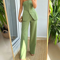 WW | Zweiteiliges ärmelloses Outfit für Damen | Bequemes und stilvolles Outfit