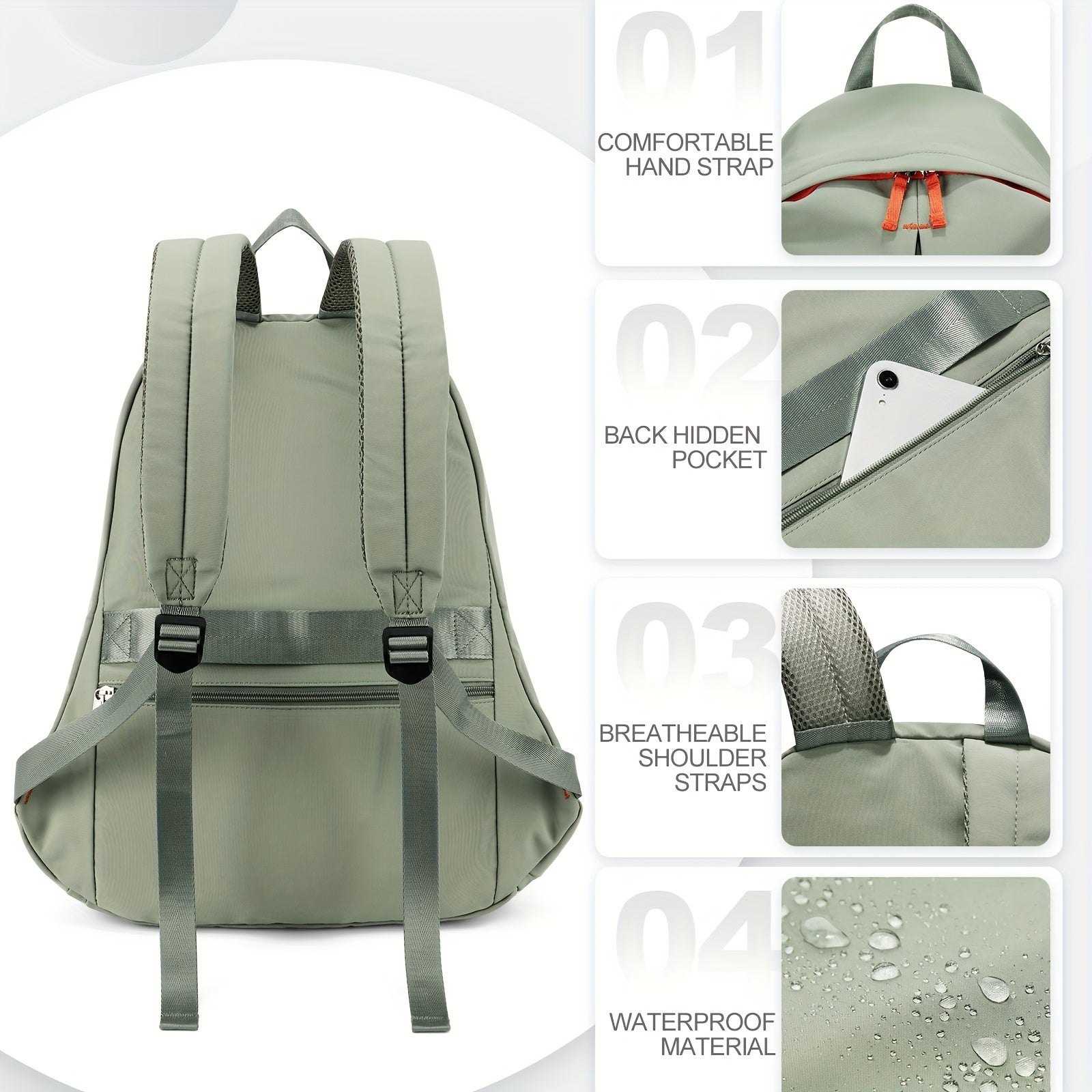 WW | Minimalistischer Rucksack Für Damen & Herren Leicht & Nachhaltig