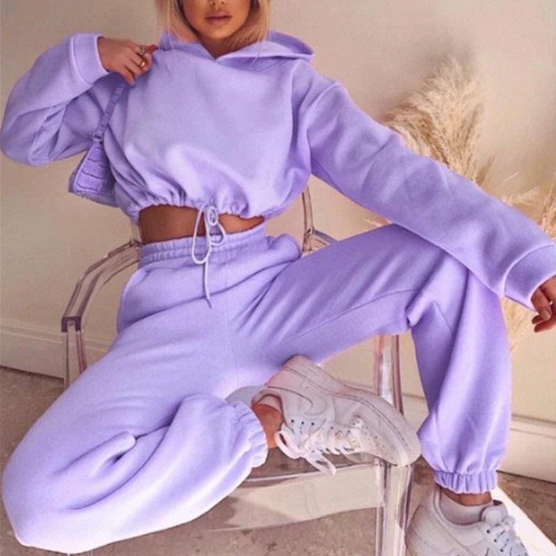 WW | Oversized Hoodie und Jogginghose Set für Damen