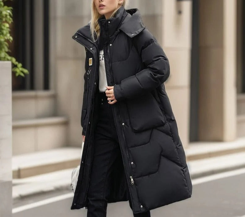W&W Mode  - Diana- Luxuriöse Damenwinterjacke