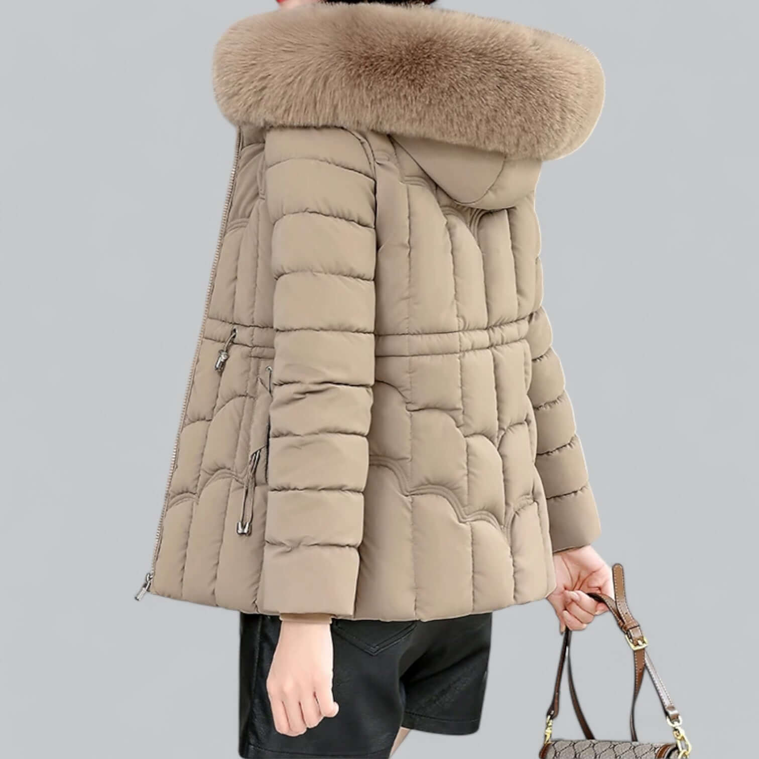 WW | Damen gepolsterter Parka Mantel