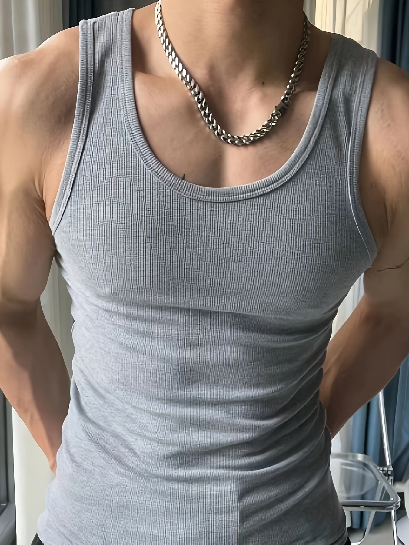 WW | Atmungsaktives Herren Tanktop Für Sommerliche Workouts