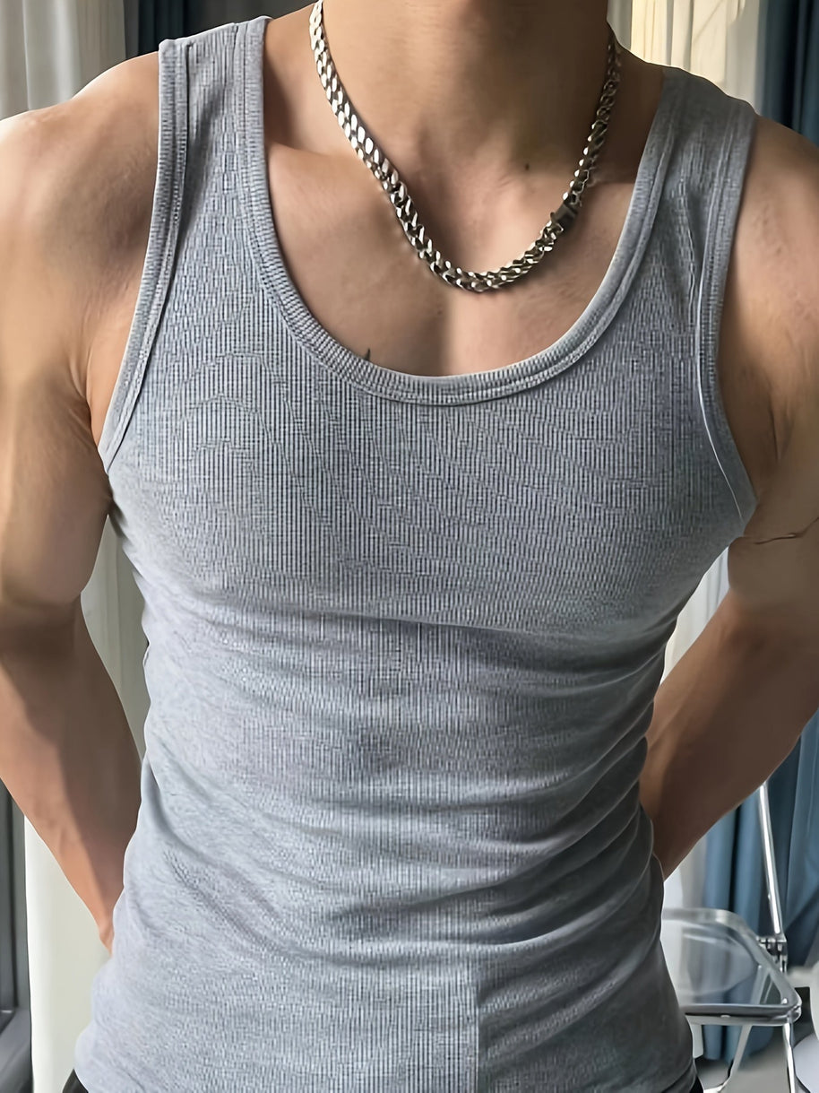 WW | Atmungsaktives Herren Tanktop Für Sommerliche Workouts