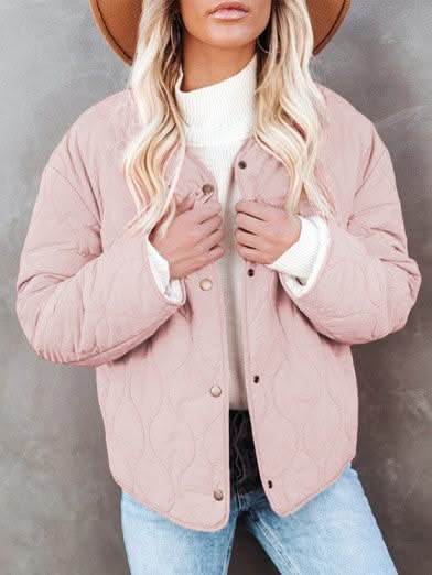 W&W Mode | Gepolsterte Steppjacke Damen Eleganz Und Komfort Für Den