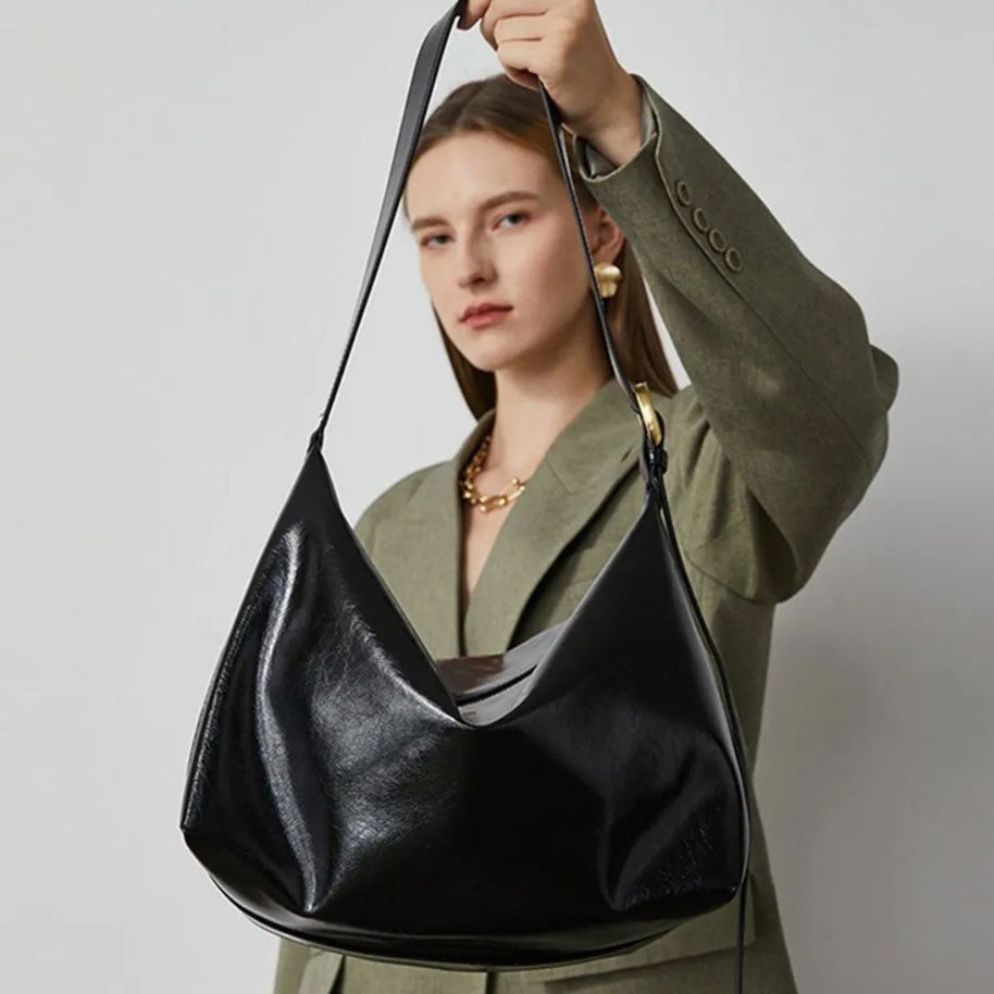 WW | Vegane Leder Schultertasche für Damen - Stilvolle und nachhaltige Handtasche