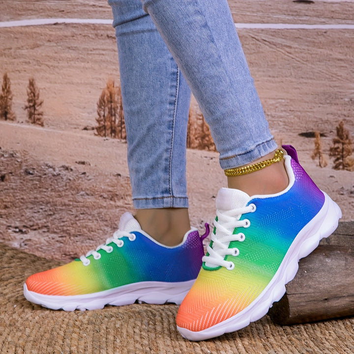 W&W Mode | Atmungsaktive Gestrickte Damensneaker