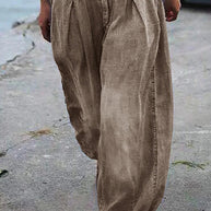 WW | Bohemian Floral Gedruckte Übergroße Harem-Hose