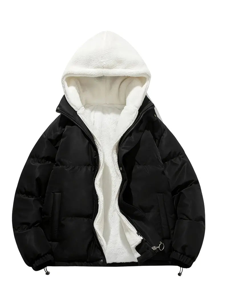 W&W Mode | Warme Winterjacke mit Kapuze und weicher Fütterung für Damen
