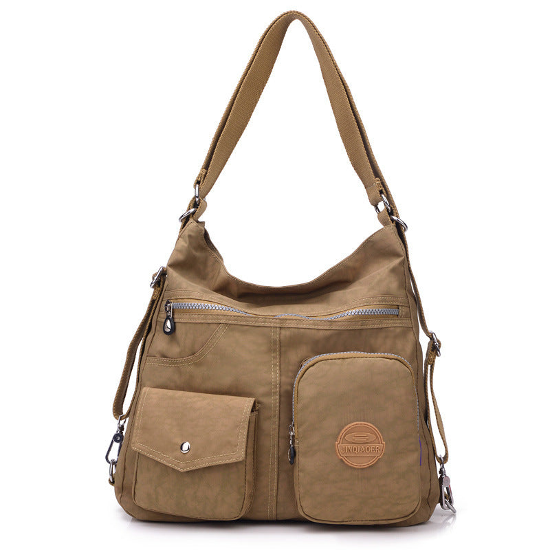 WW | Designer Handtasche Aus Wasserfestem Bylon Stoff Mit Großem Fassungsvermögen