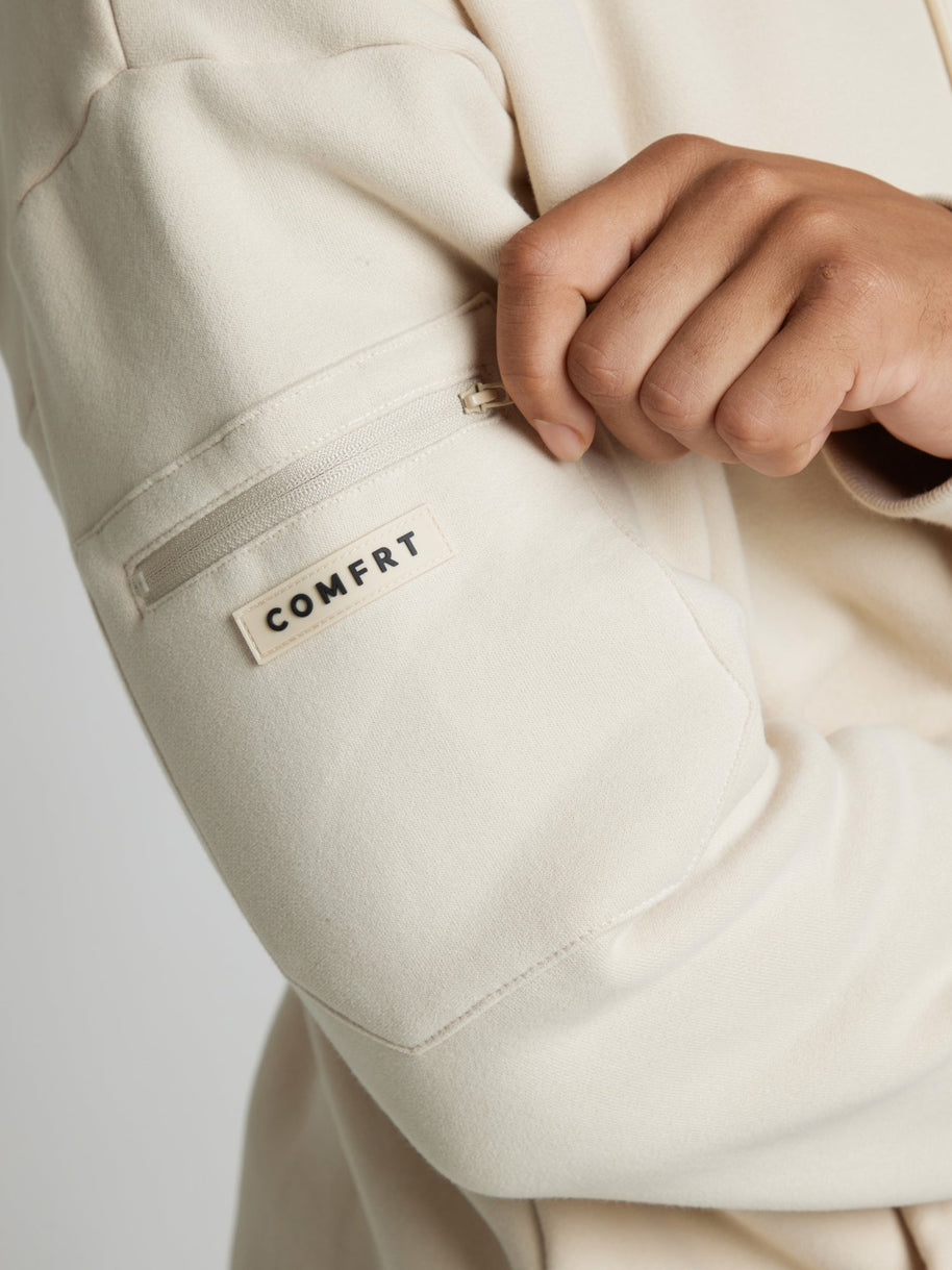 WW | Reise Kapuzenpullover mit Flugzeugmodus-Grafik