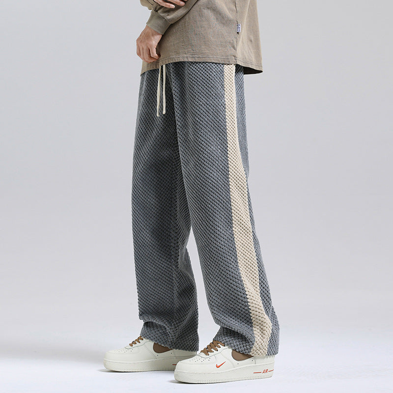 W&W Mode | Herrenmode-Hose Aus Dicker Baumwolle