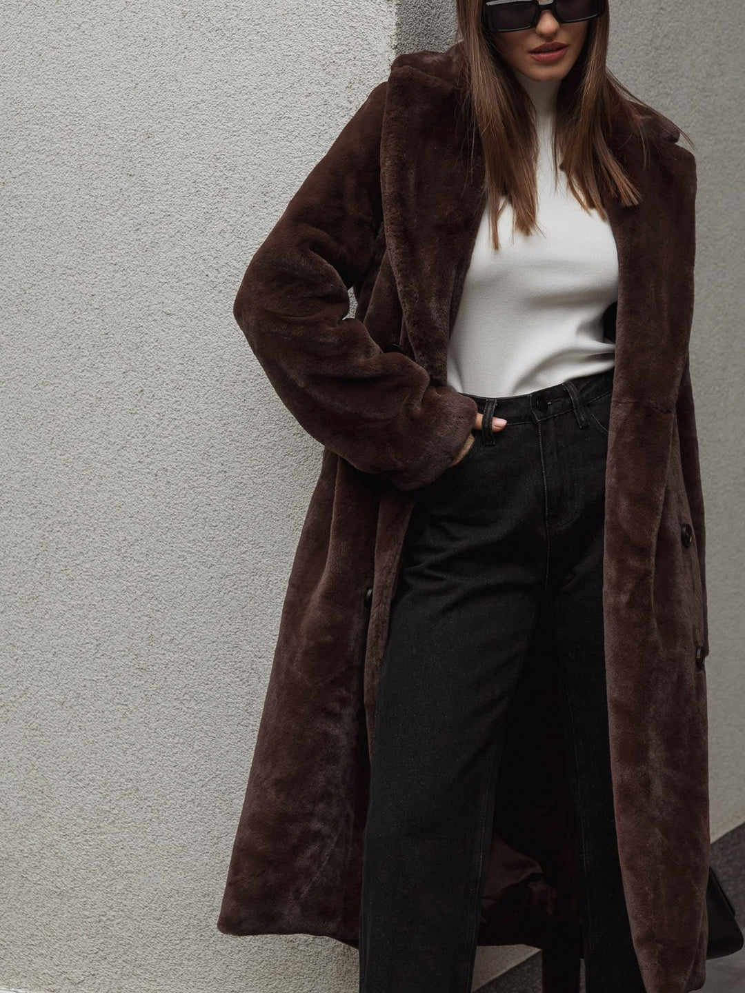 W&W Mode | Lange Jacke Für Zusätzlichen Schutz Gegen Kälte
