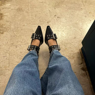WW | Schicke Slingback Flache Schuhe