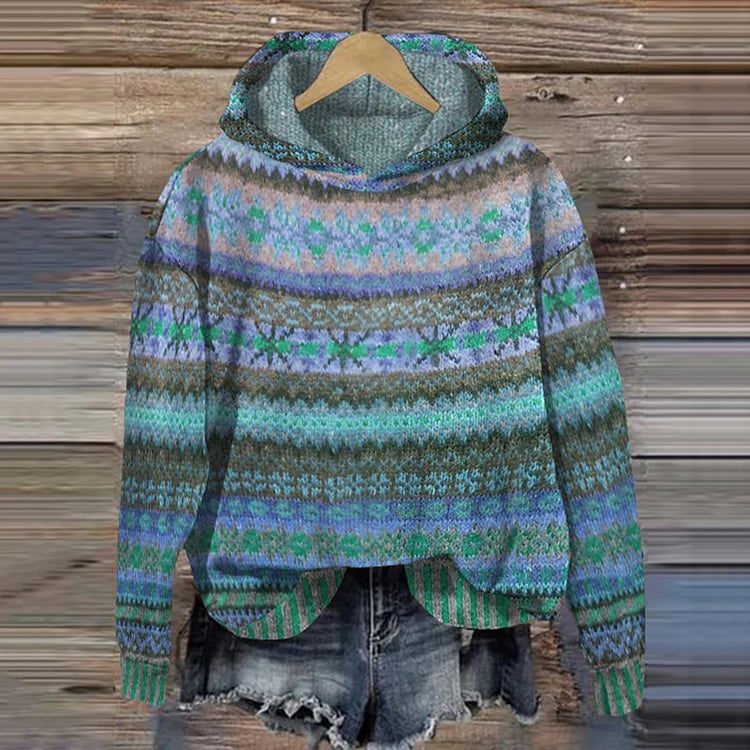 WW | Gemütlicher Hoodie mit Muster