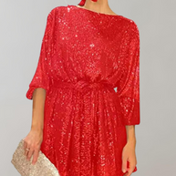 WW -  Glitzerndes Paillettenkleid für Damen