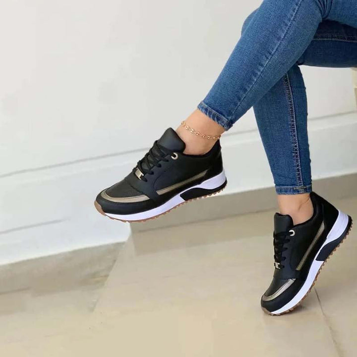 W&W Mode | Lässige Plateau Turnschuhe