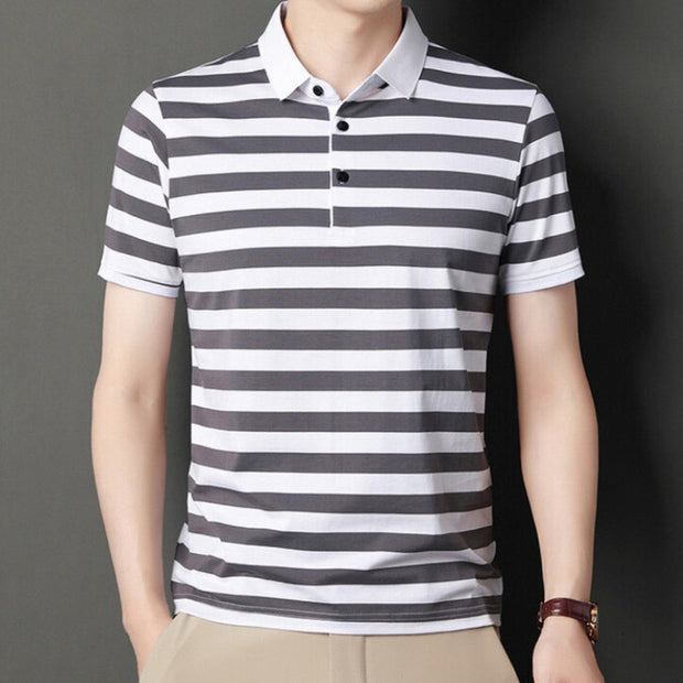 Stripe Polo Shirt