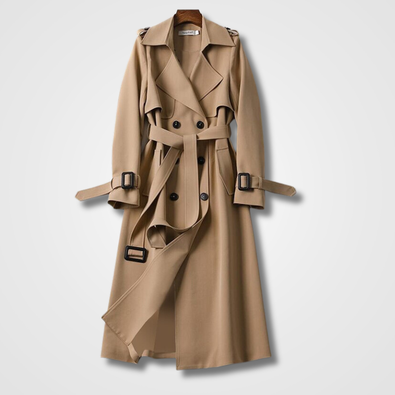 WOLFF Damen - Trenchcoat für den Winter