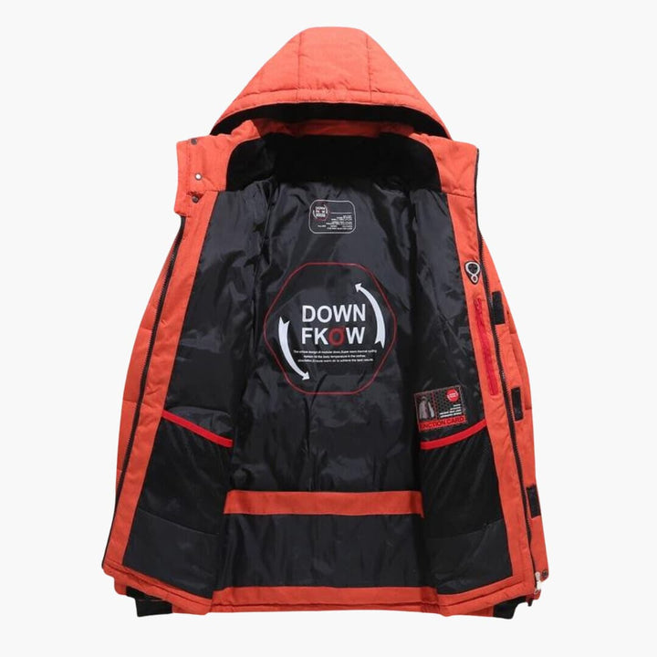 W&W Mode | Herren Daunenjacke für Komfort bei kaltem Wetter