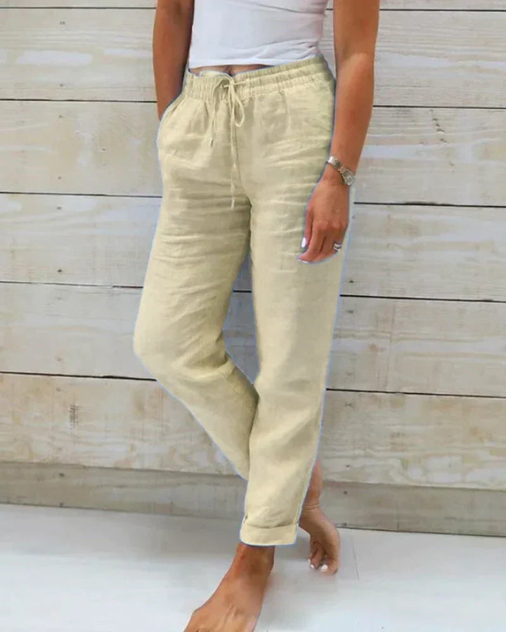 W&W Mode | Stilvolle Leinenhose