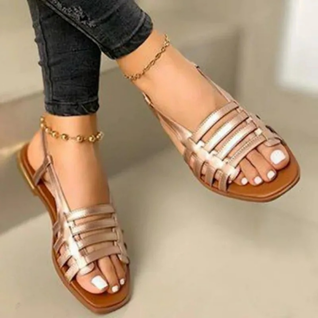 W&W Mode | Sandalen Mit Flacher Sohle