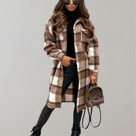 WW - Karierter Mantel