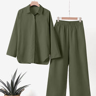 WW | Relaxed Leinenhose Mit Luftigem Sitz Für Damen