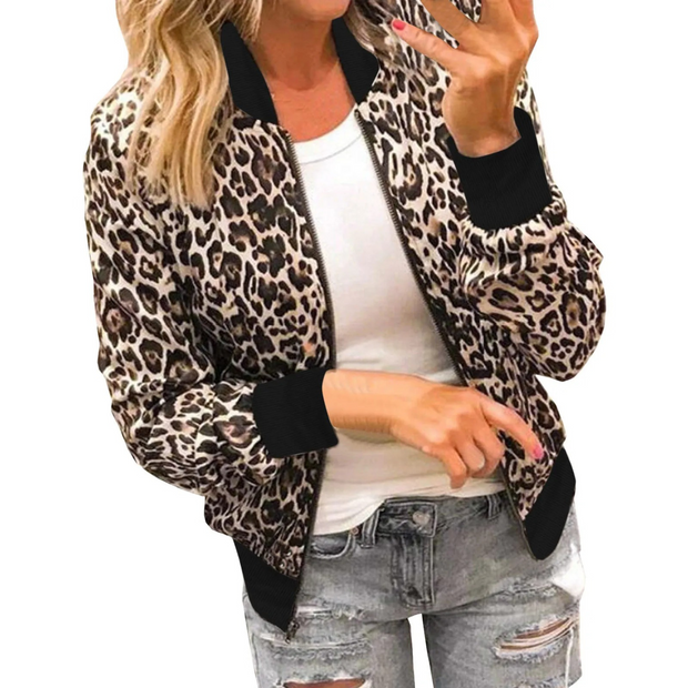 WW | Leoparden Bomberjacke