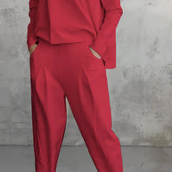 WW | Zweiteiliges Set In Einem Lässigen Relaxed Fit Modell