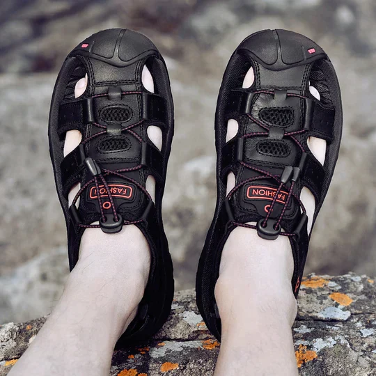 WW | Die Leder Sandalen Für Herren