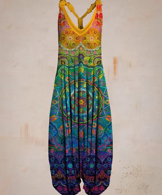 WW | Lässiger Jumpsuit im Bohemian-Stil – Bequem und trendy für jeden Anlass
